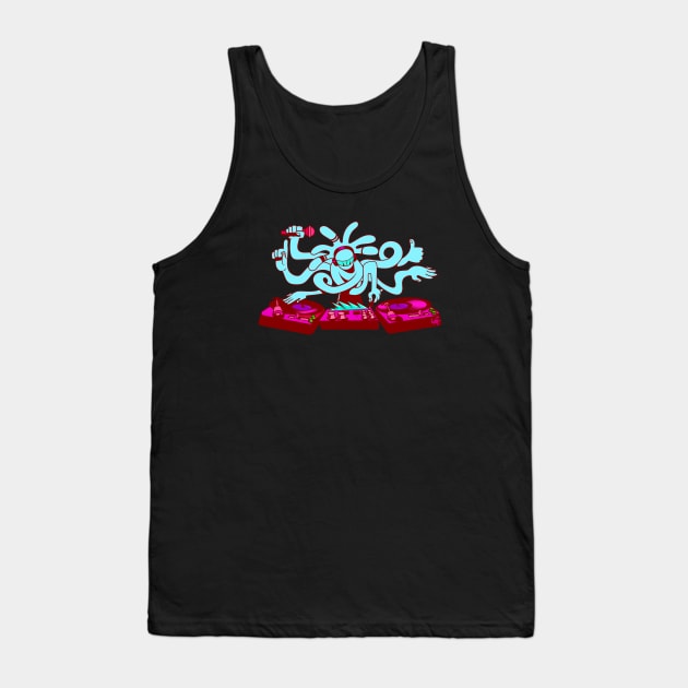 OCTO DEE JAY Tank Top by WEWEX